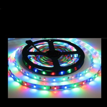 Разноцветная светодиодная лента ECOLA LED STRIP PRO P2LM14ESB на катушке 5м Разноцветная светодиодная лента ECOLA LED STRIP PRO P2LM14ESB на катушке 5м