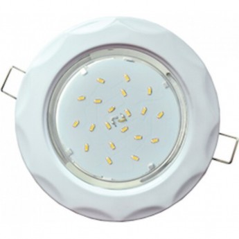 Встраиваемый светильник ECOLA H4 9014 FW81H4ECB GX53 "Звезда" белый Встраиваемый светильник ECOLA H4 9014 FW81H4ECB GX53 "Звезда" белый